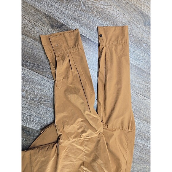 OSKLEN Oversized Shirt Jacket Shacket Women's S Camel Lightweight Cotton Collar - Picture 8 of 9